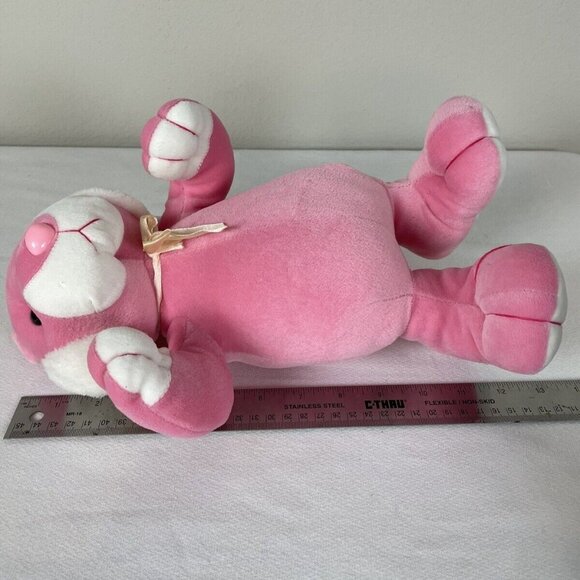 Sugar Loaf Creations Easter Bunny Rabbit Pink Plush Stuffed Animal 13” - Picture 8 of 8